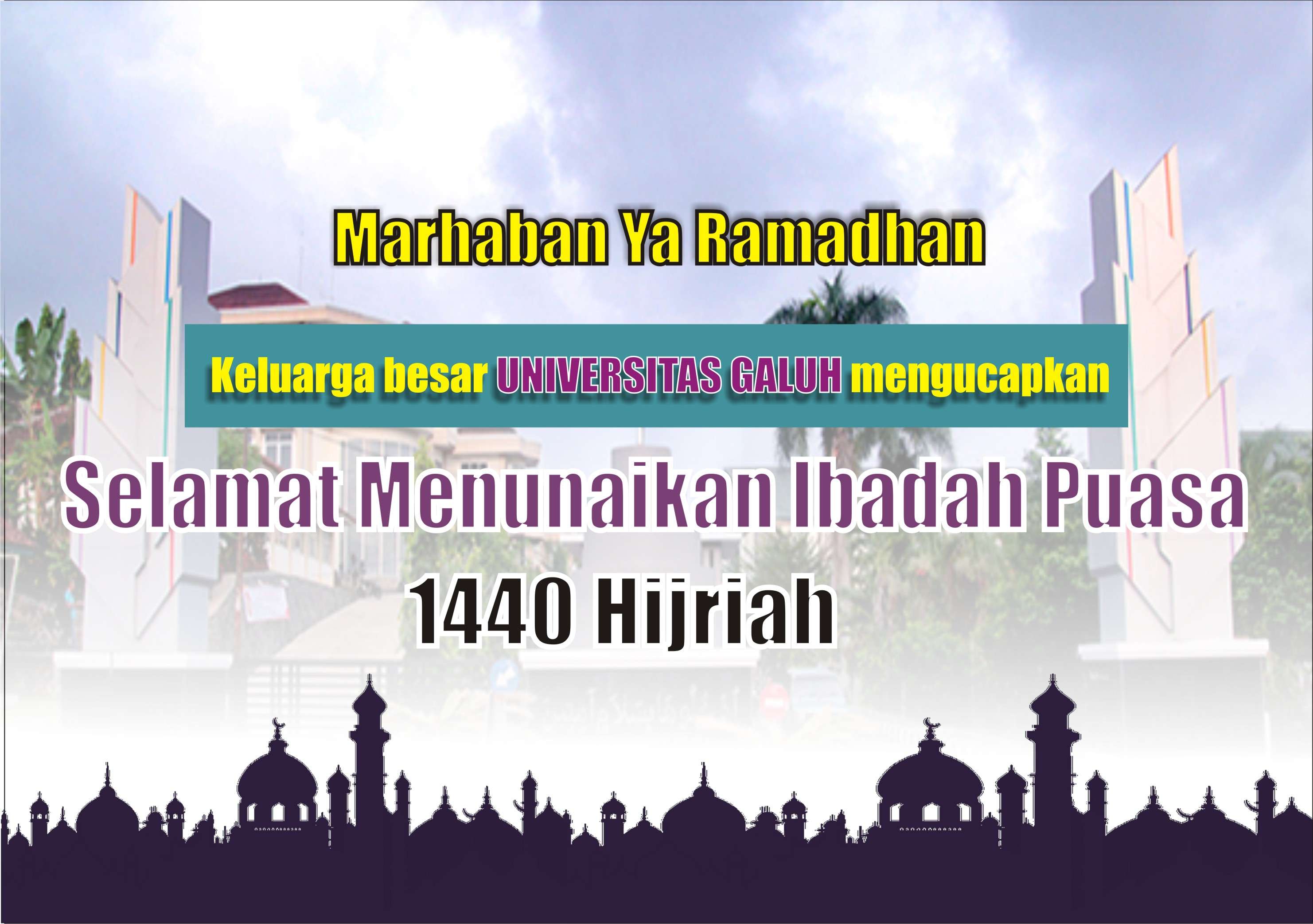 Marhaban Ya Ramadhan 1440 H