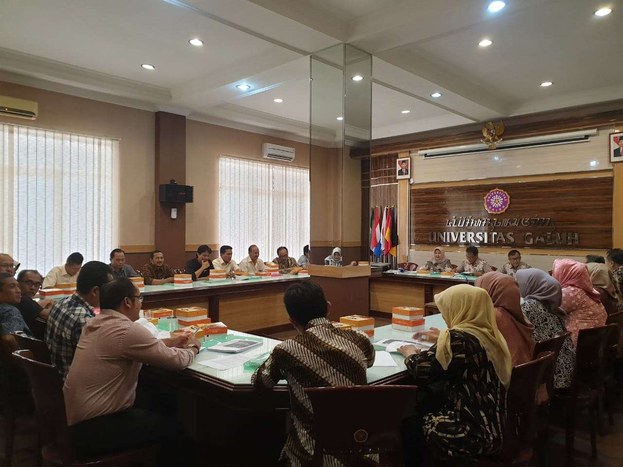Rapat Senat Universitas Galuh 8 Agustus 2019