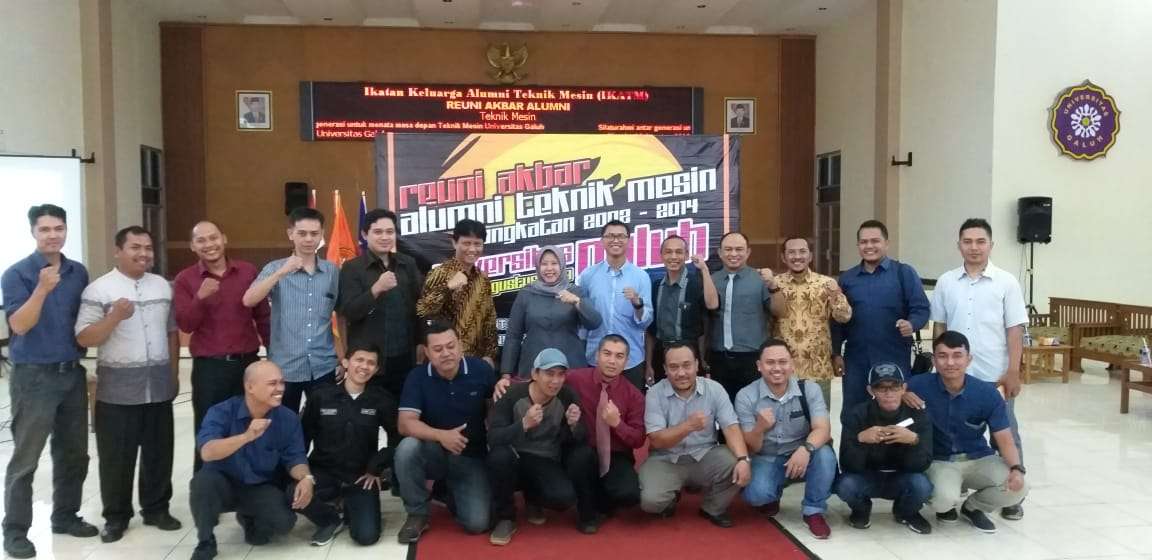 Reuni Akbar Ikatan Alumni Teknik Mesin (IKATM) Fakultas Teknik Universitas Galuh  2002 - 2014, hari ini Sabtu 10 Agustus 2019