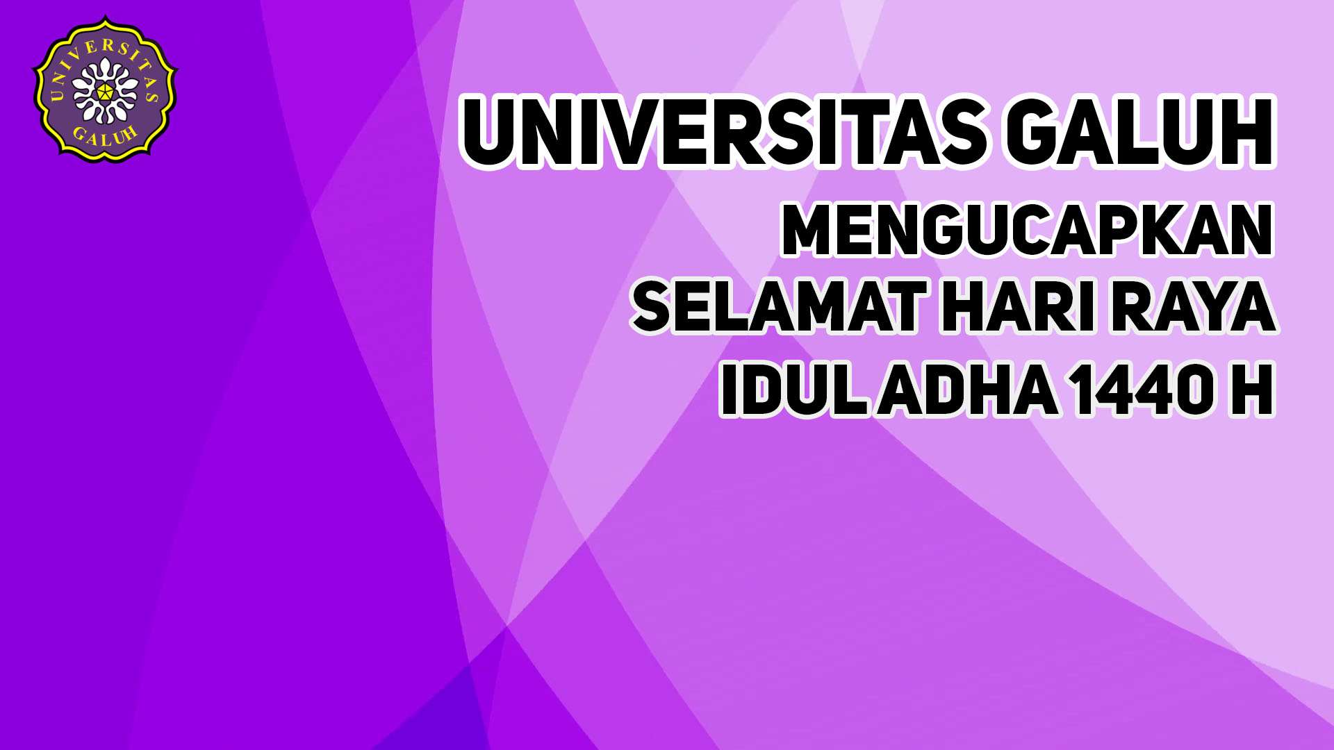Selamat Hari Raya Idul Adha 1440 H