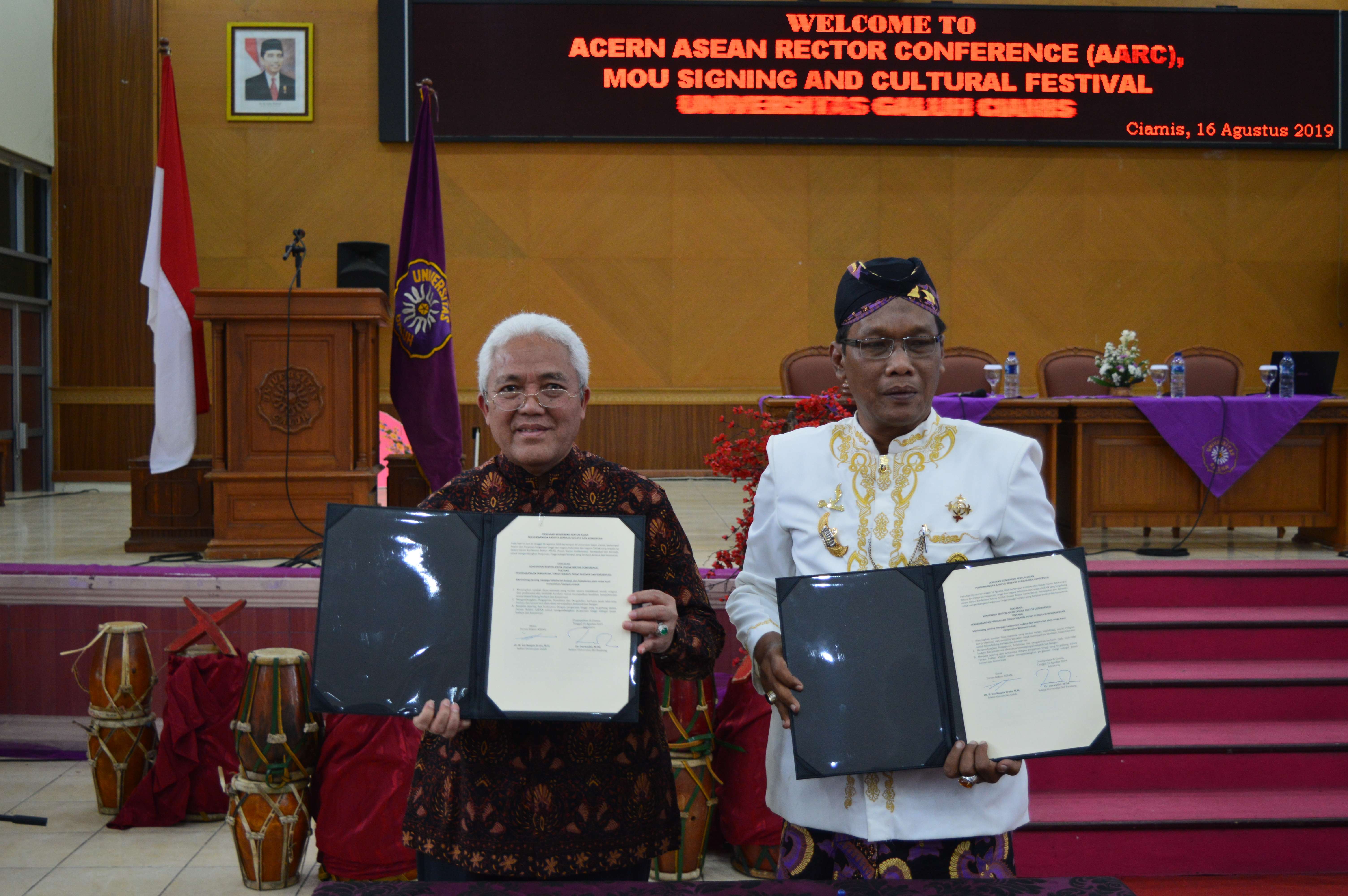 Rektor Unigal Ciamis Ditunjuk Jadi Ketua Forum Rektor ASEAN