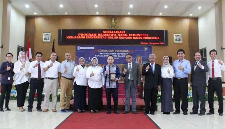 Keren, 50 Mahasiswa Terpilih Universitas Galuh Akan Terima Beasiswa BI