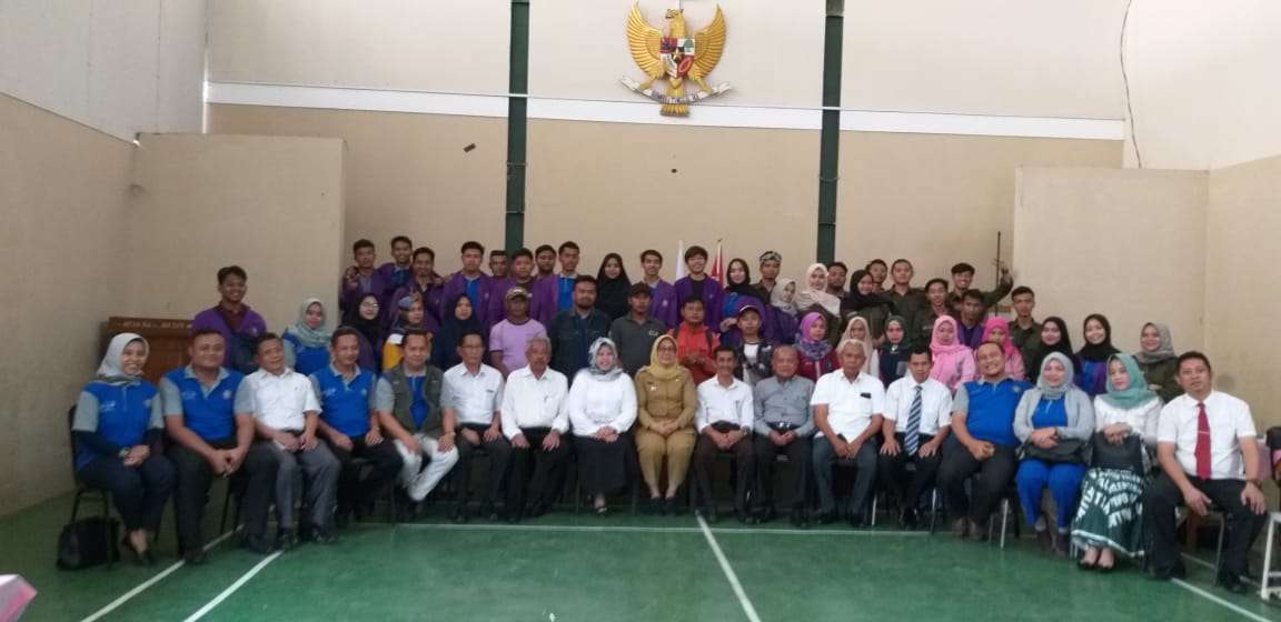 Monitoring dan evaluasi Kuliah Kerja Nyata Univeritas Galuh Tahun Akademik 2018/2019 di Kecamatan Cihaurbeuti Kabupaten Ciamis, 19 Agustus 2019