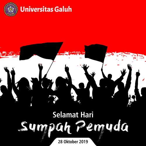 Selamat Hari Sumpah Pemuda 28 Oktober 2019
