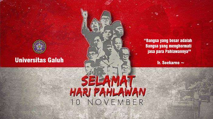 Selamat Hari Pahlawan 10 November 2019