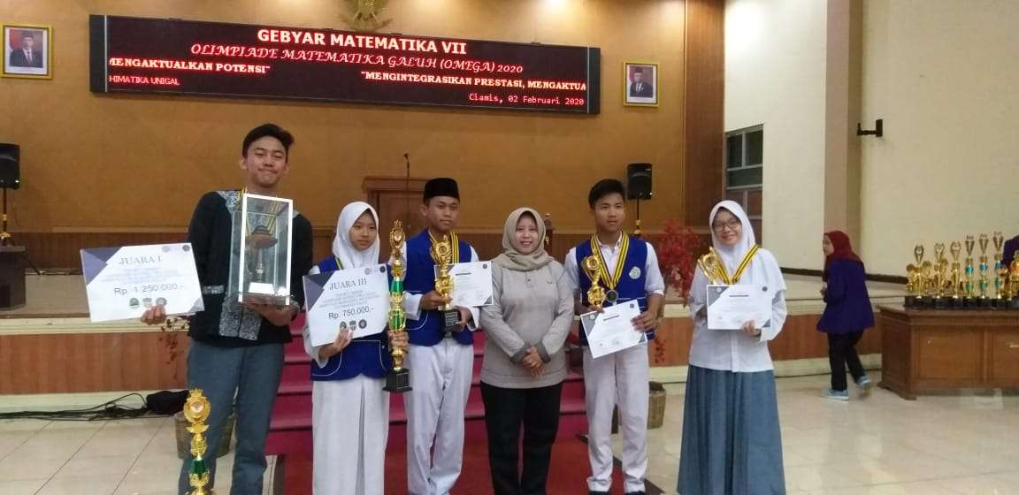 Gebyar VII Olimpiade Matematika Galuh (OMEGA) 2020 dengan Thema Mengitegrasikan Presrasi, Mengaktualkan Potensi