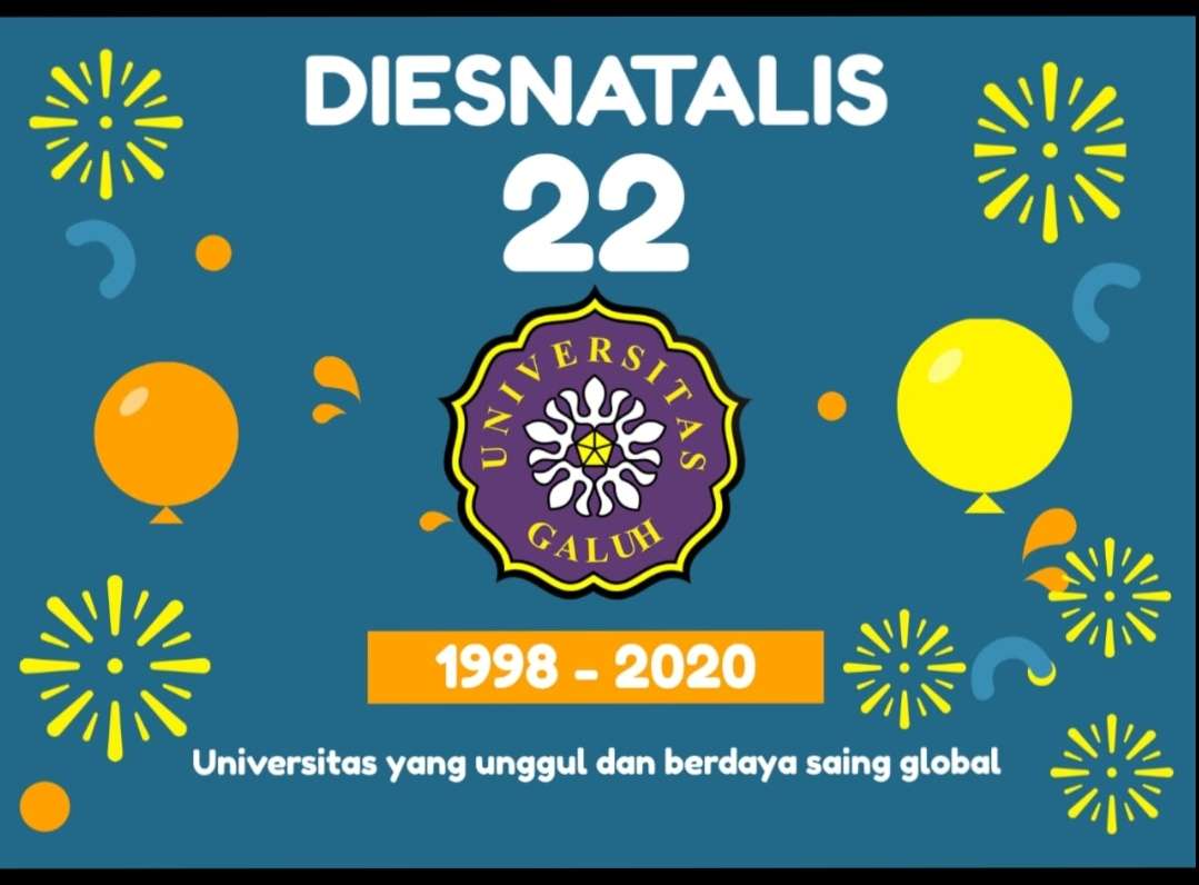 Selamat Hari Ulang Tahun Universitas Galuh Ke - 22