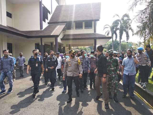 Kapolres Ciamis Apresiasi Aksi Ribuan Mahasiswa dan Masyarakat Dengan Aman dan Tertib