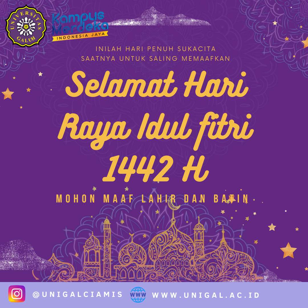 Selamat Hari Raya Idul Fitri 1442 H