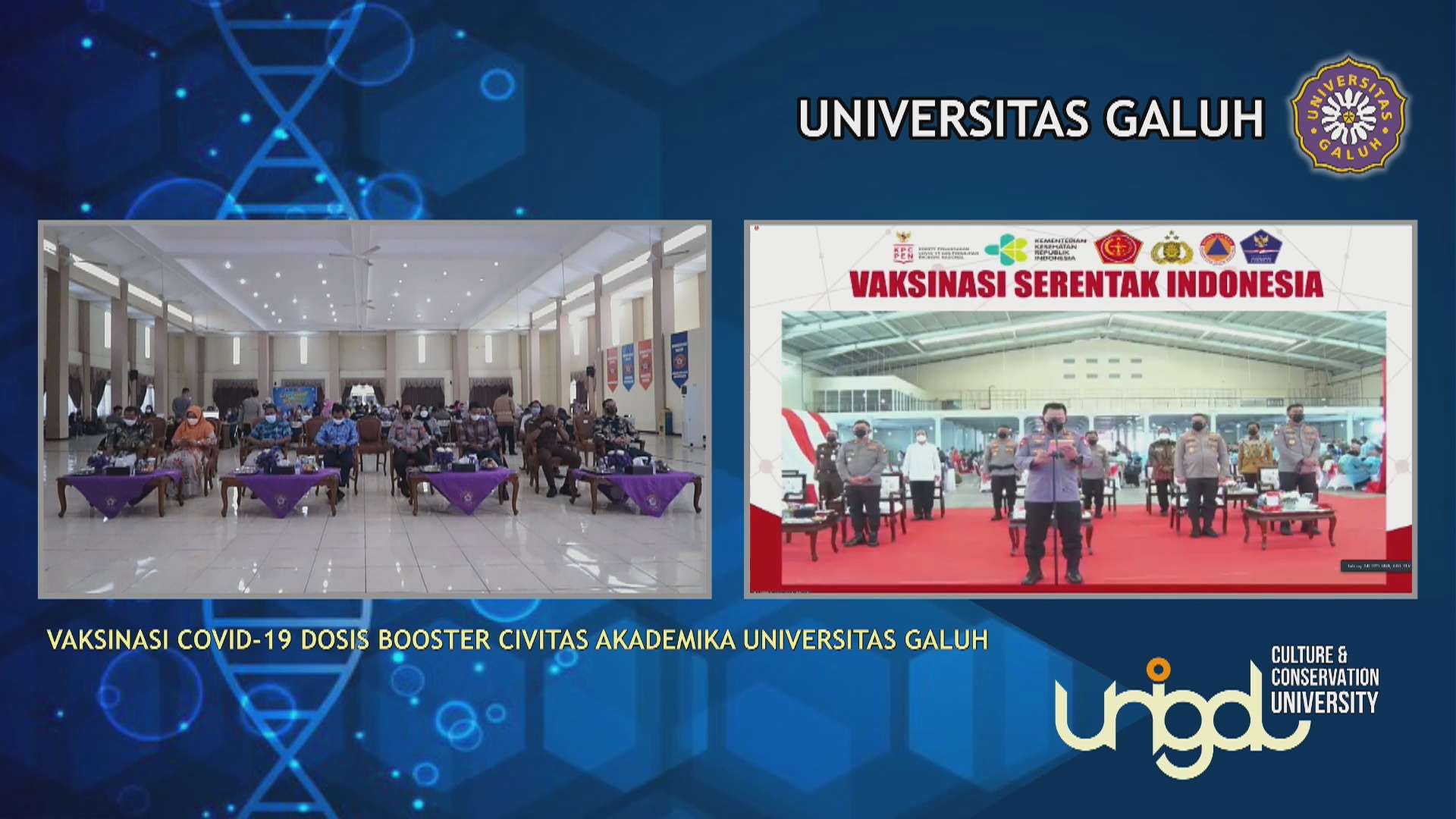 Vaksinasi Serentak Indonesia Covid-19 Dosis Booster