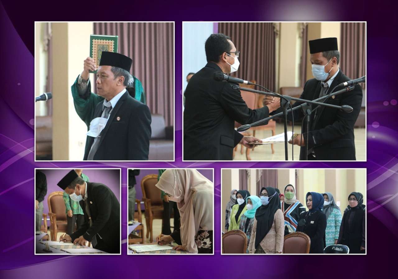 Pelantikan Direktur Program Pascasarjana Universitas Galuh Periode 2020-2024