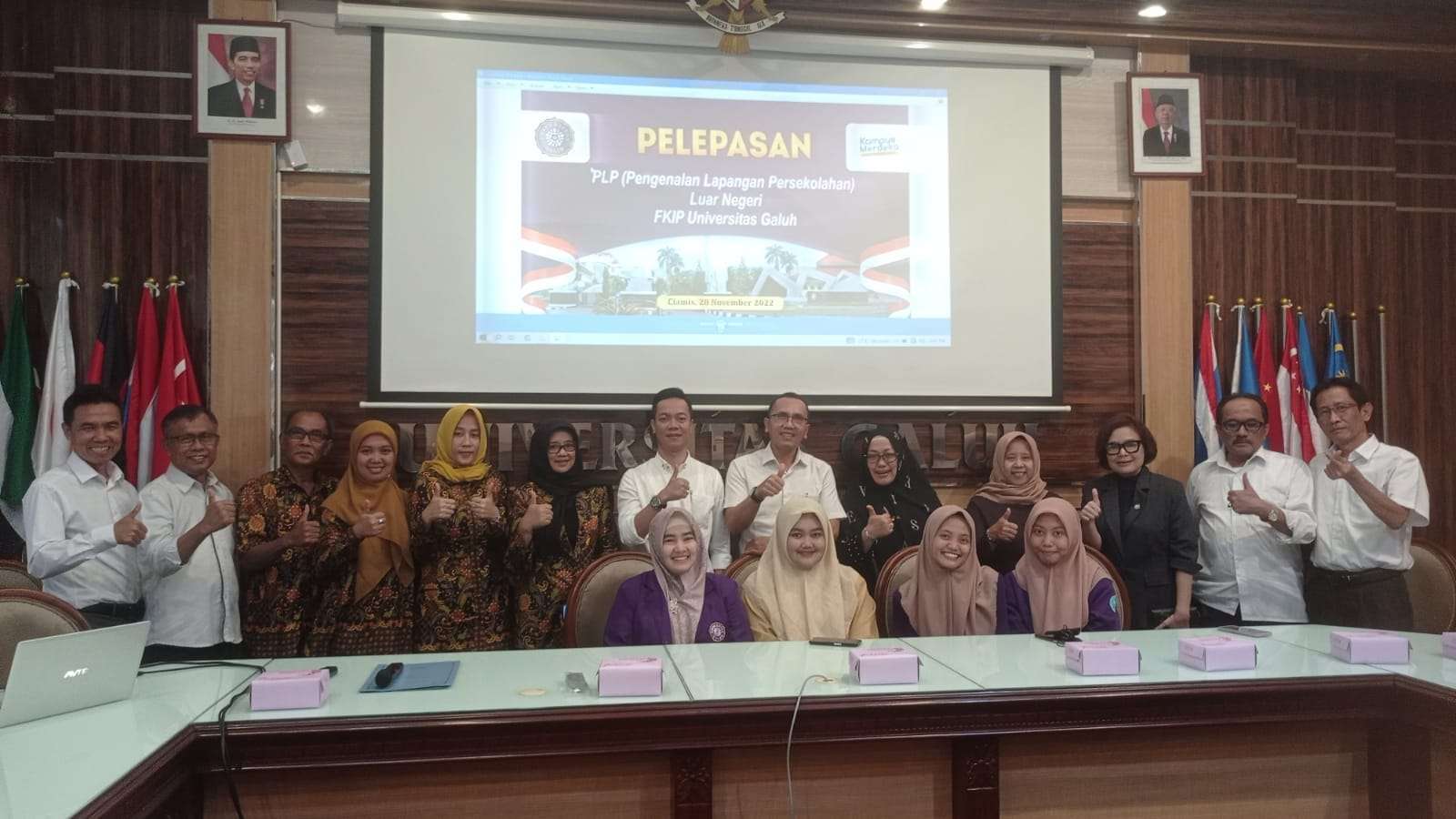 Pelepasan PLP Luar Negeri FKIP Universitas Galuh
