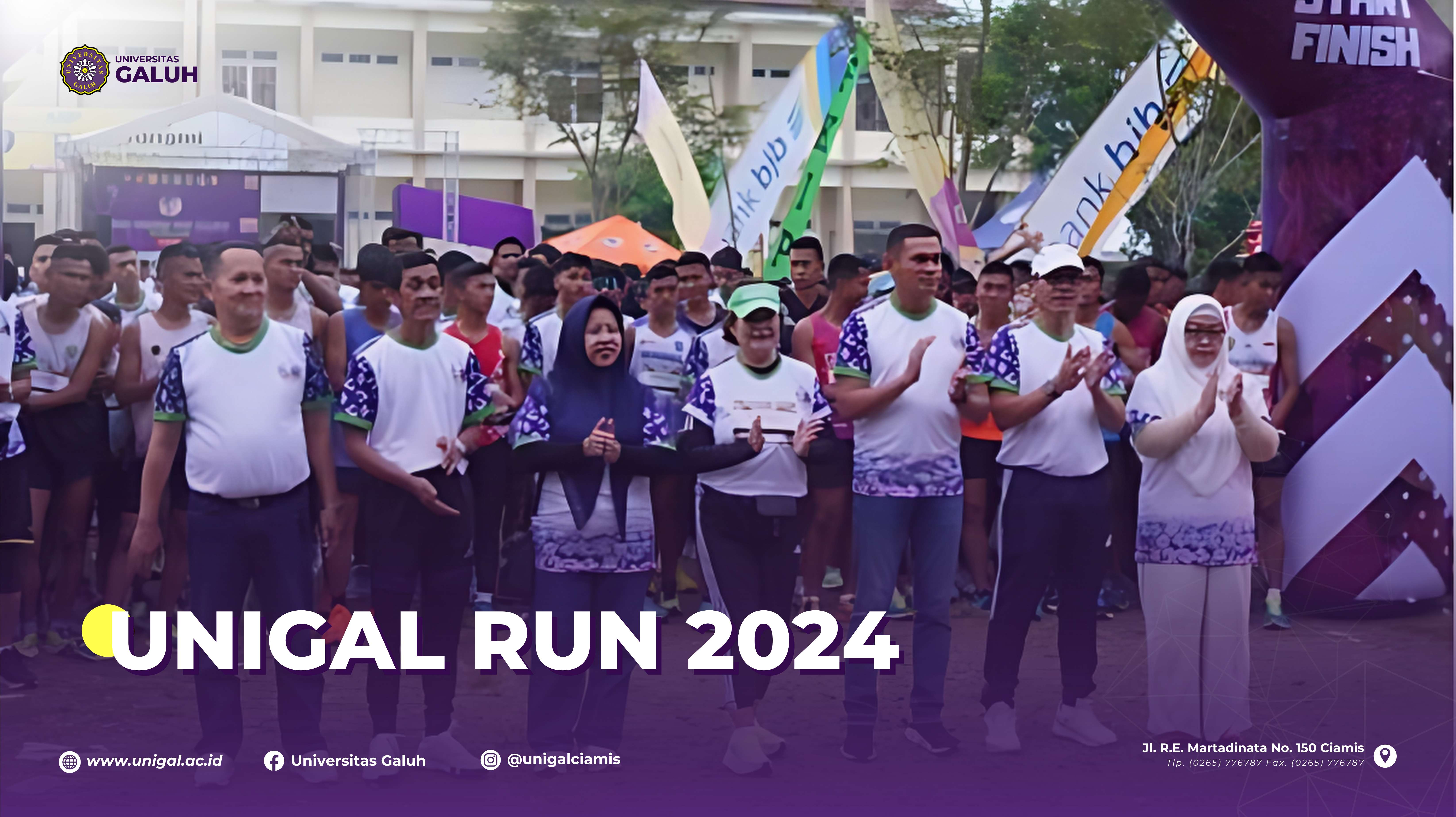 Unigal Run 2024: Mengangkat Konservasi dan Budaya Ciamis