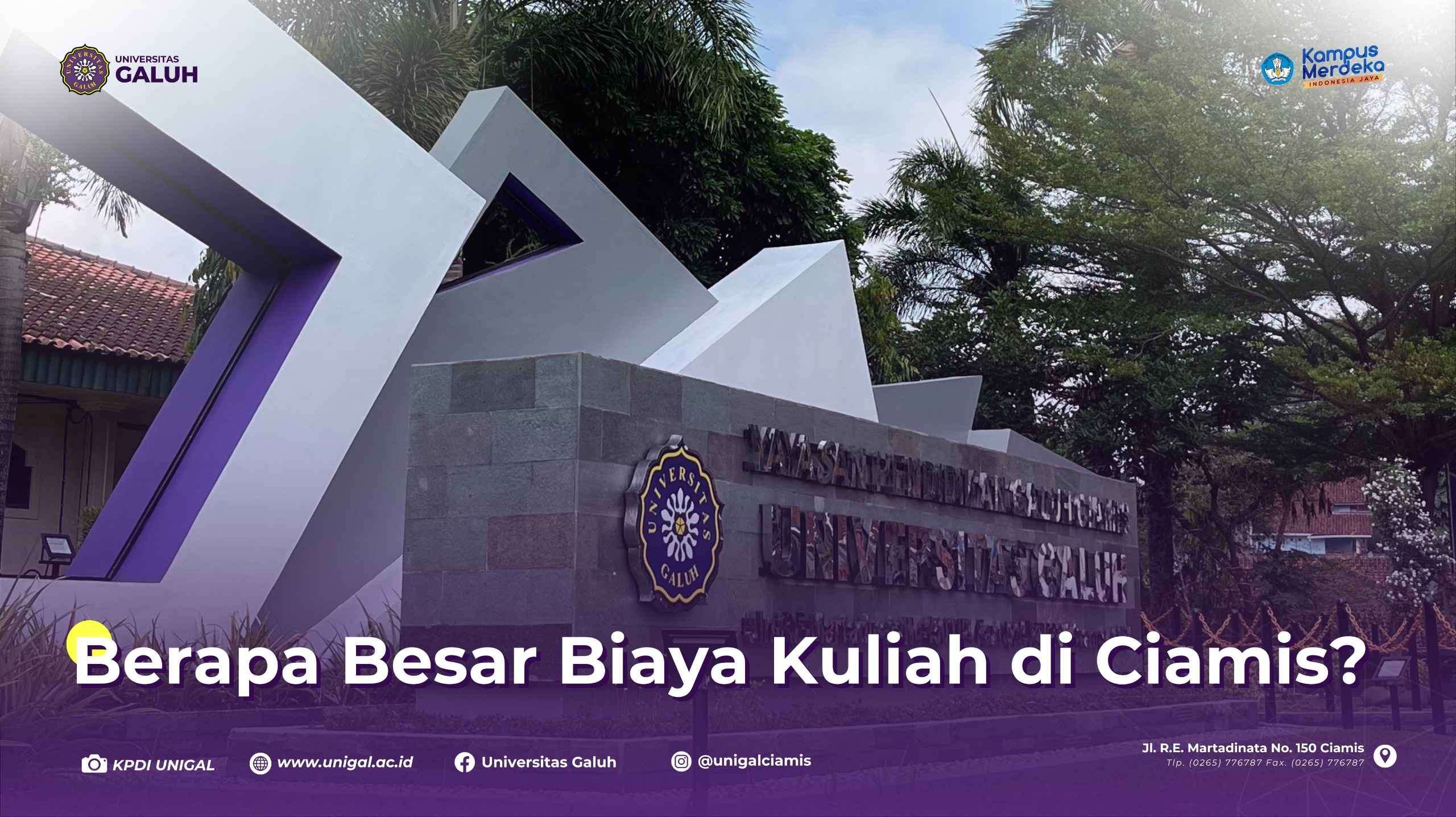 Berapa Besar Biaya Kuliah di Ciamis?