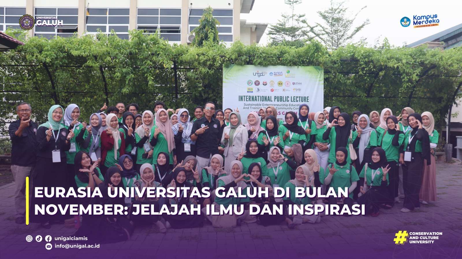 EURASIA UNIVERSITAS GALUH DI BULAN NOVEMBER: JELAJAH ILMU DAN INSPIRASI