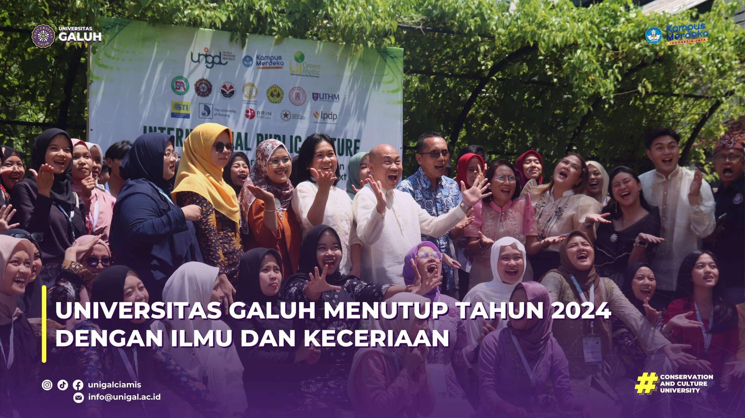 UNIVERSITAS GALUH MENUTUP TAHUN 2024 DENGAN ILMU DAN KECERIAAN